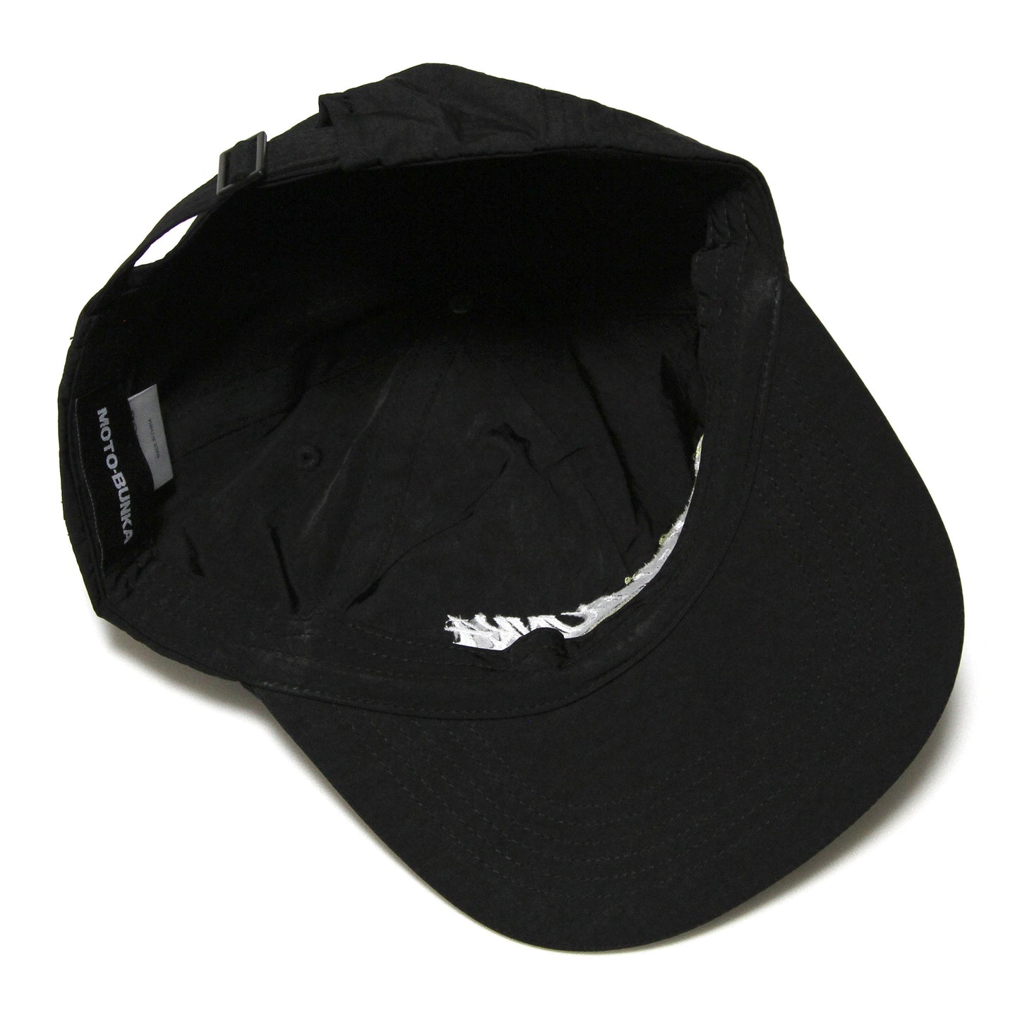 MOTO-BUNKA - Light Nylon 6 Panel Cap/Black