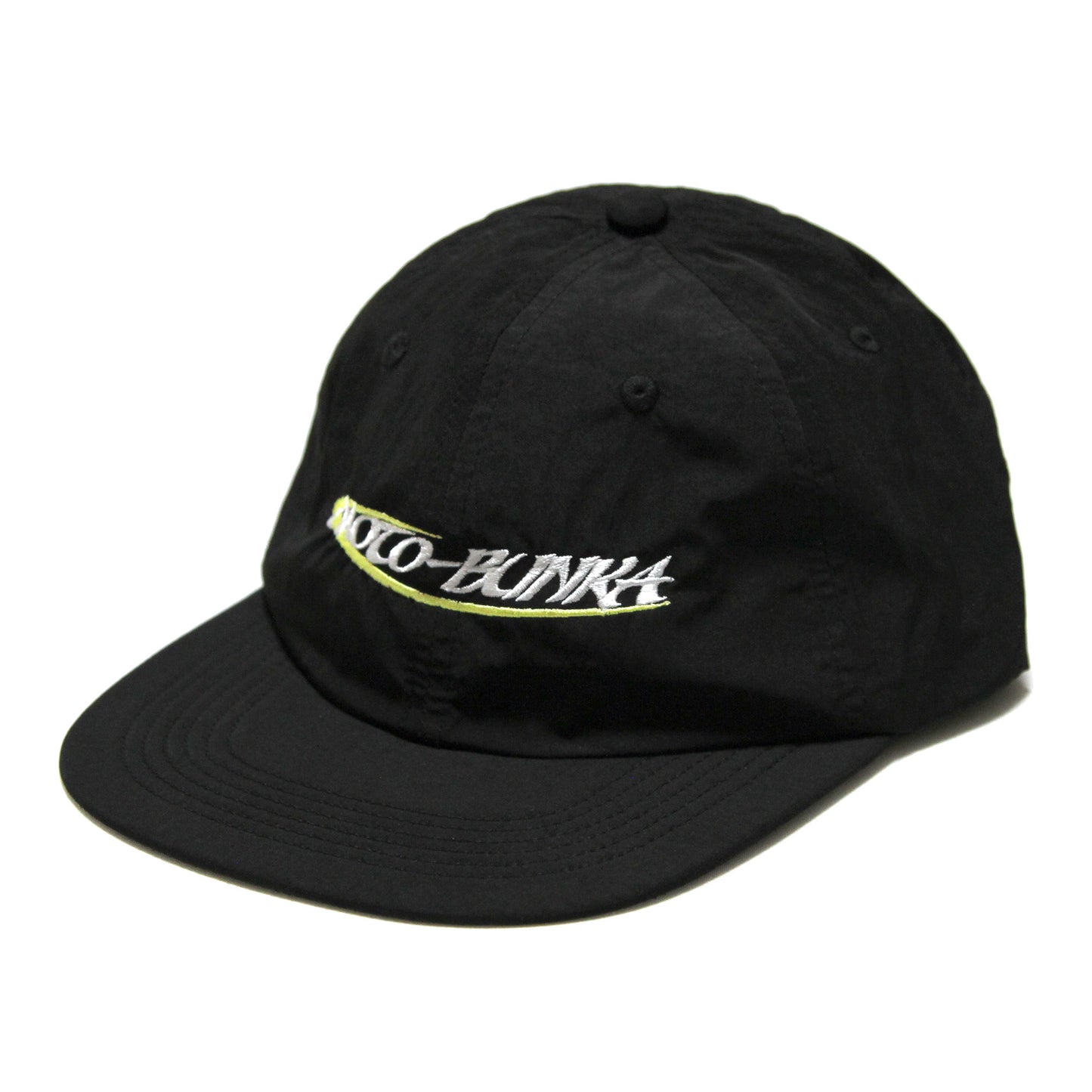 MOTO-BUNKA - Light Nylon 6 Panel Cap/Black