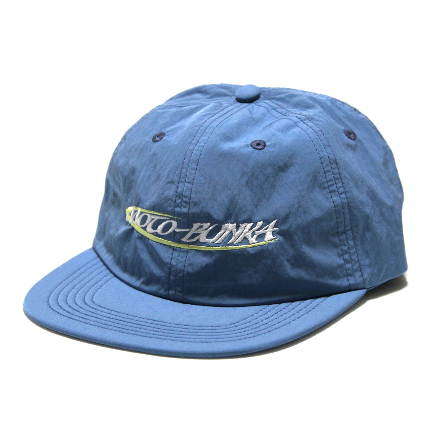 MOTO-BUNKA - Light Nylon 6 Panel Cap/Light Blue