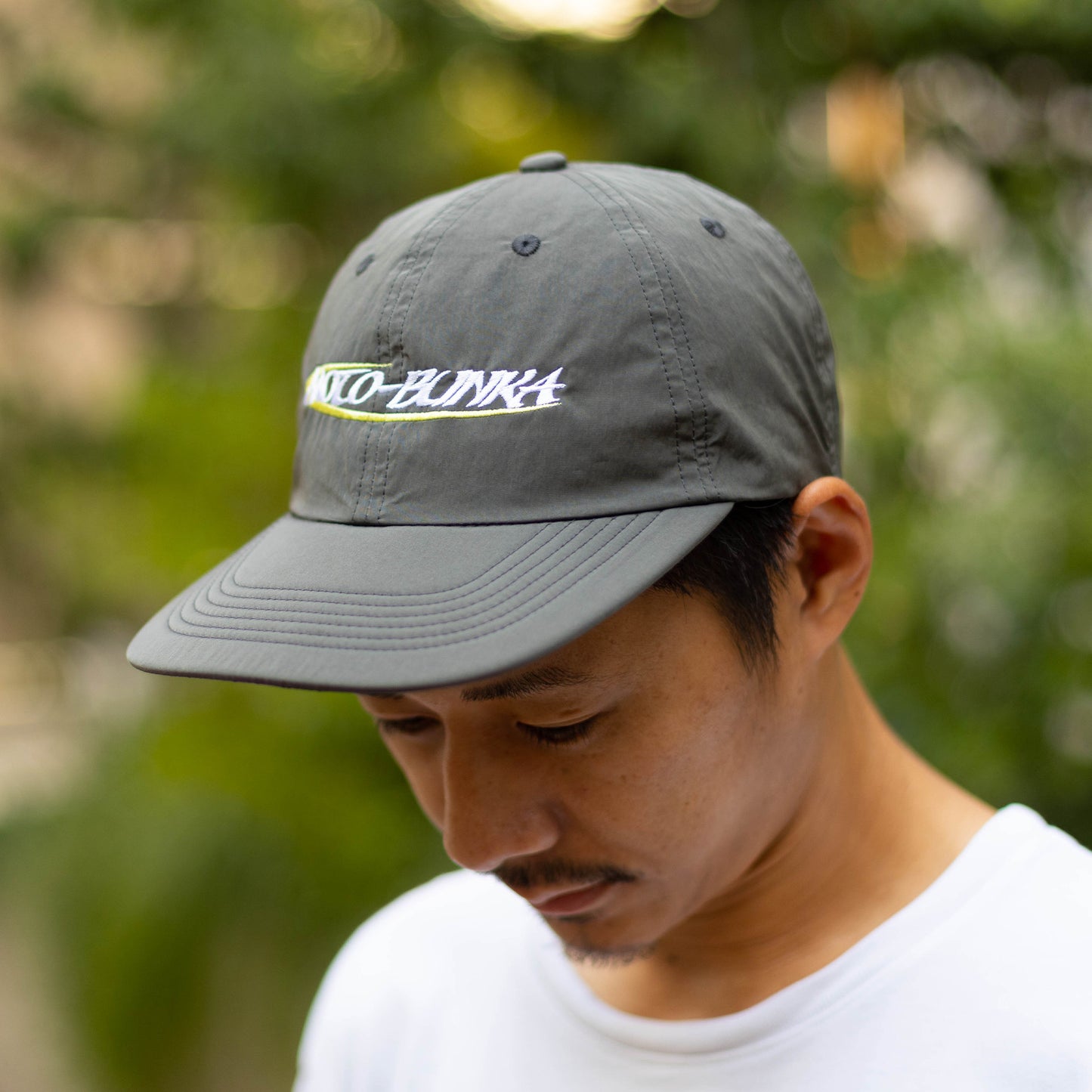 MOTO-BUNKA - Light Nylon 6 Panel Cap/Olive