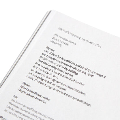 MOTO-BUNKA MAGAZINE - Issue 00/Rhyme. Photo Issue