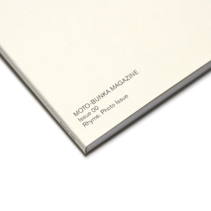 MOTO-BUNKA MAGAZINE - Issue 00/Rhyme. Photo Issue