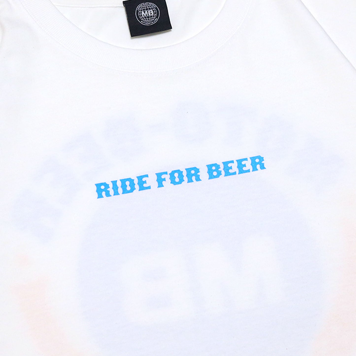 MOTO-BUNKA - MOTO-BEER T-Shirt/White