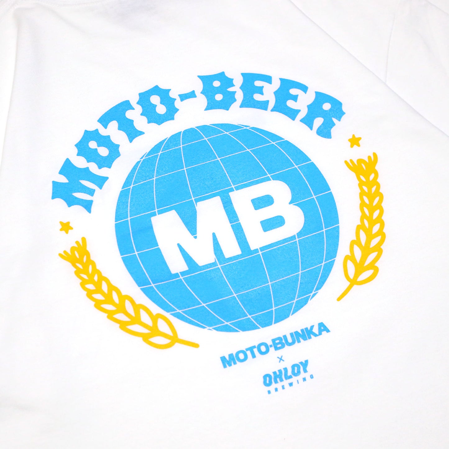 MOTO-BUNKA - MOTO-BEER T-Shirt/White