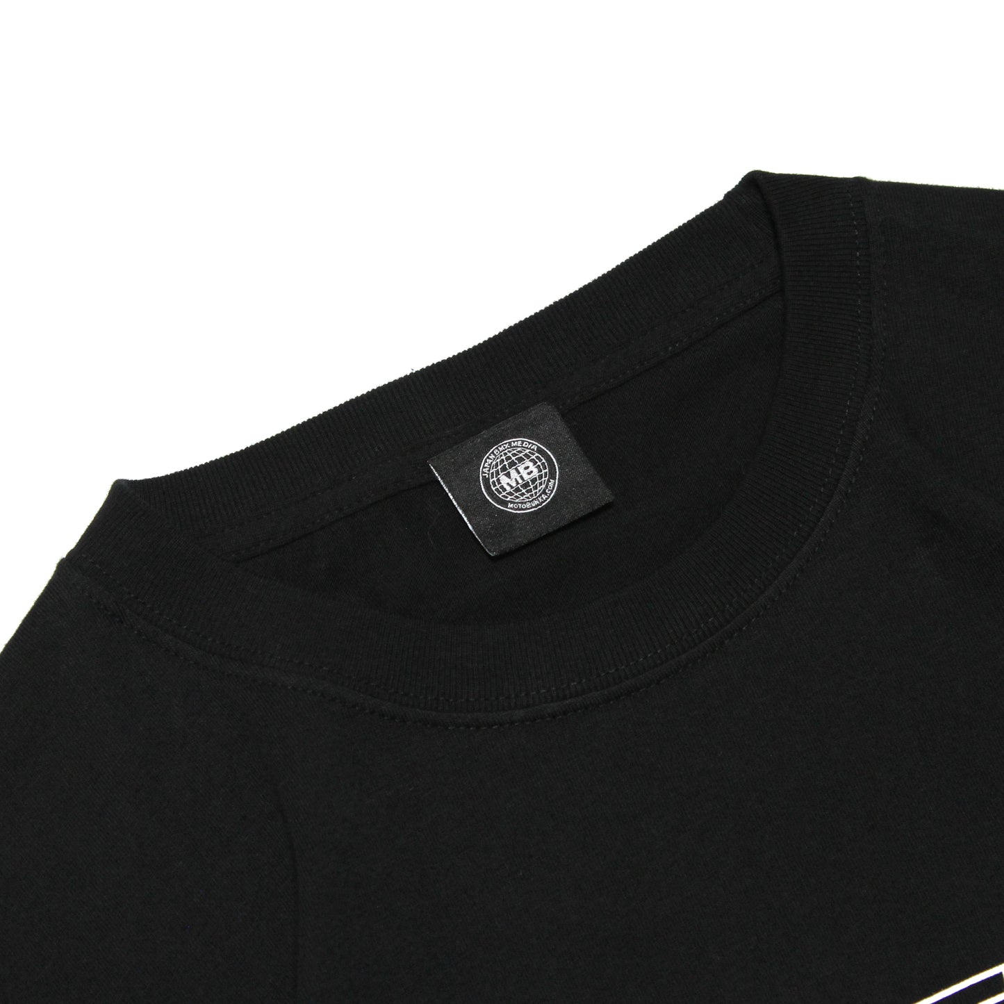 MOTO-BUNKA - MOTO-CUP Logo T-Shirt/Black-White