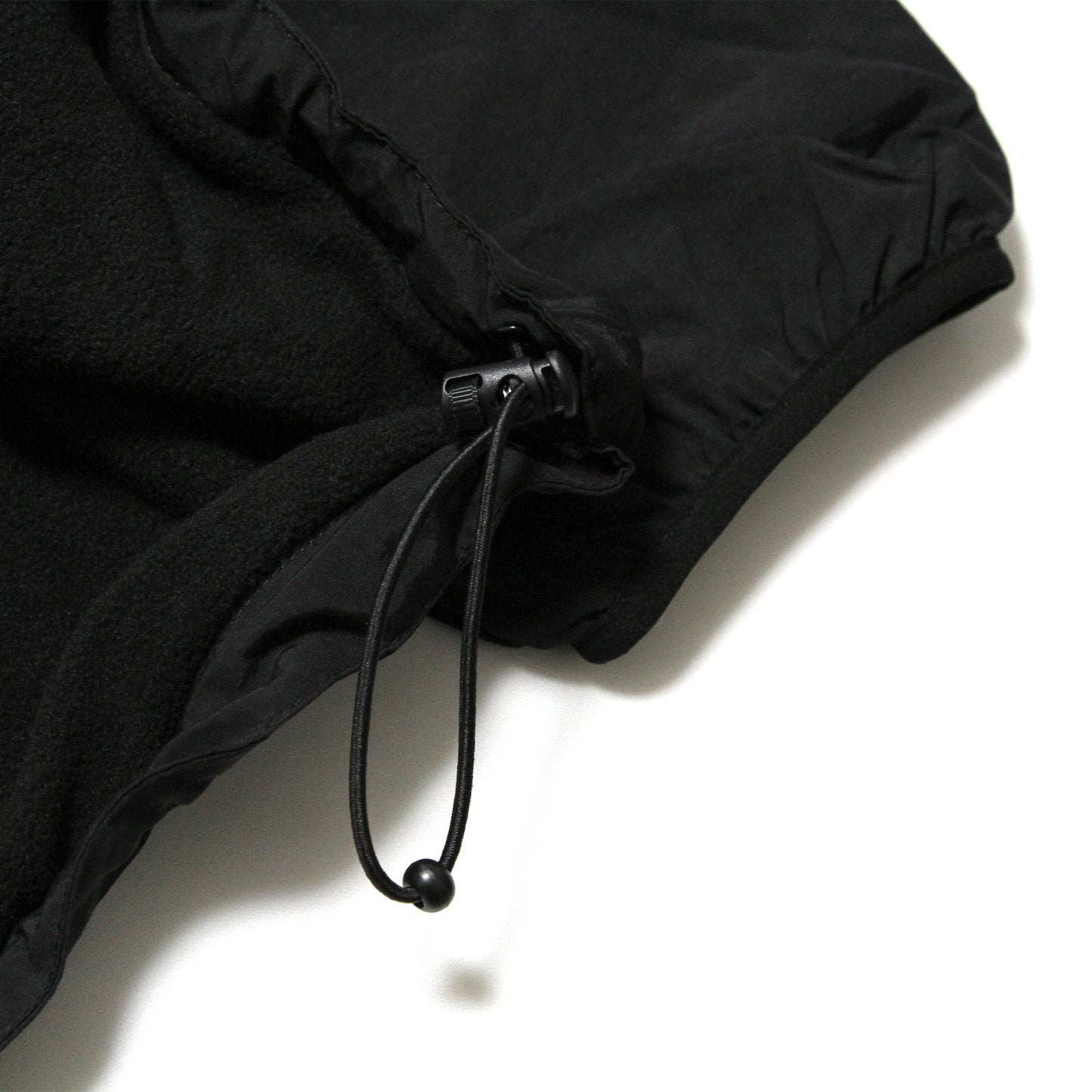 MOTO-BUNKA - Nylon Fleece Jacket/Black