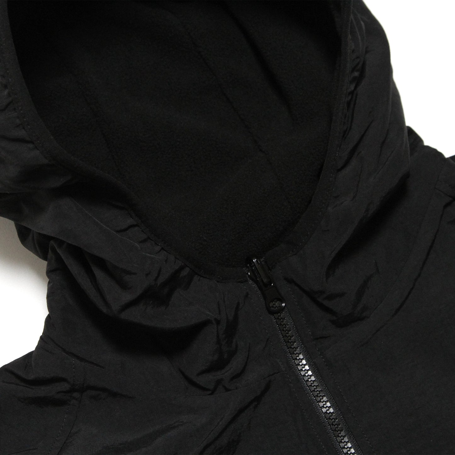 MOTO-BUNKA - Nylon Fleece Jacket/Black