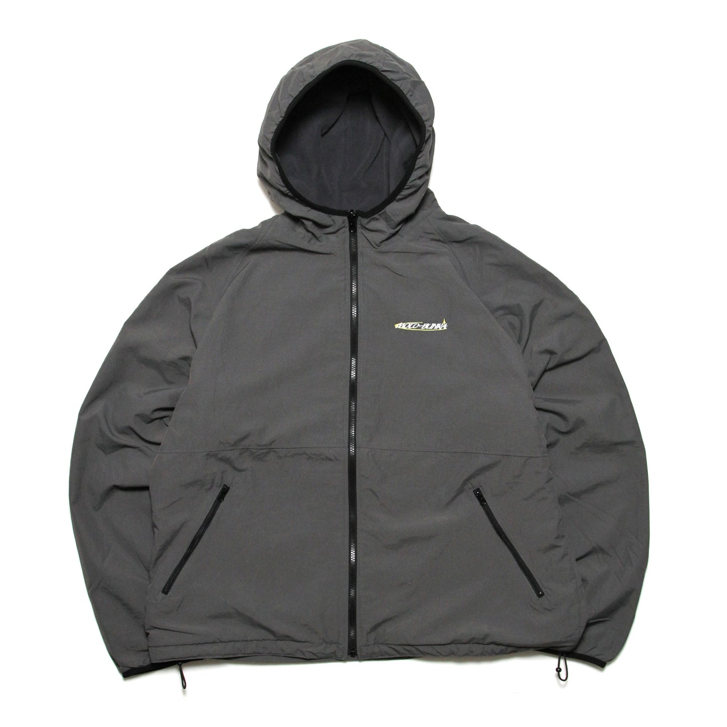 MOTO-BUNKA - Nylon Fleece Jacket/Charcoal