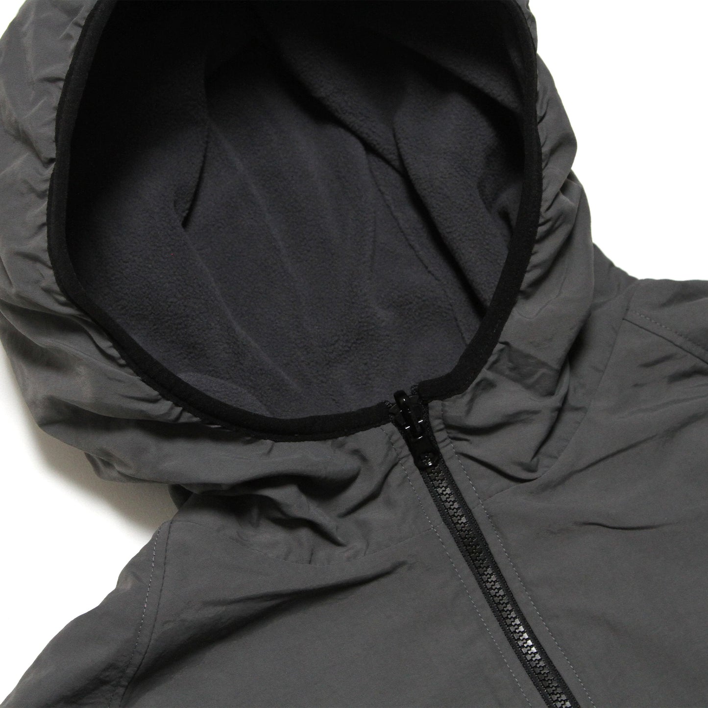 MOTO-BUNKA - Nylon Fleece Jacket/Charcoal