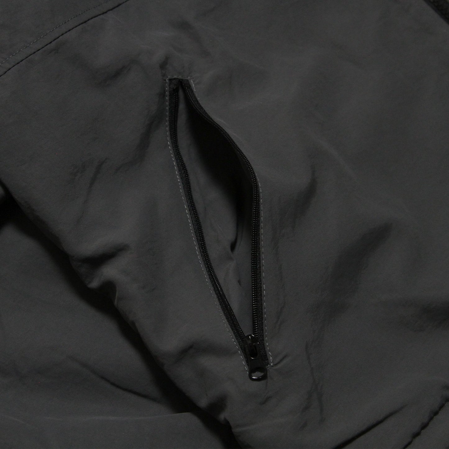 MOTO-BUNKA - Nylon Fleece Jacket/Charcoal