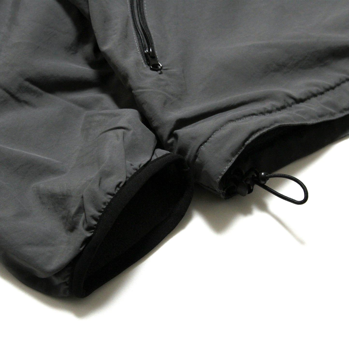 MOTO-BUNKA - Nylon Fleece Jacket/Charcoal