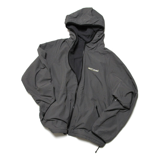 MOTO-BUNKA - Nylon Fleece Jacket/Charcoal