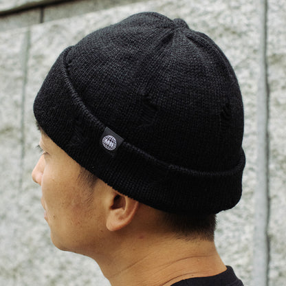 MOTO-BUNKA - Ripped Knit/Black