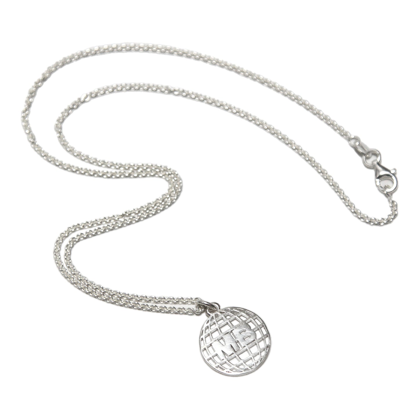 MOTO-BUNKA - Silver Logo Necklace