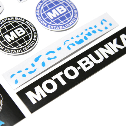 MOTO-BUNKA - Sticker Pack Designed by Adam Roye