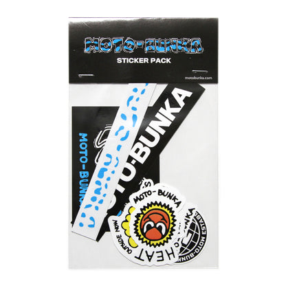 MOTO-BUNKA - Sticker Pack Designed by Adam Roye