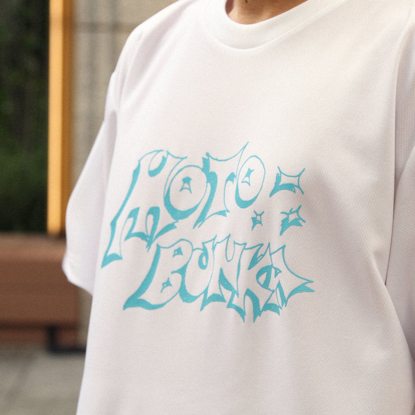 MOTO-BUNKA - Summer Logo Dry Tech T-Shirt/White