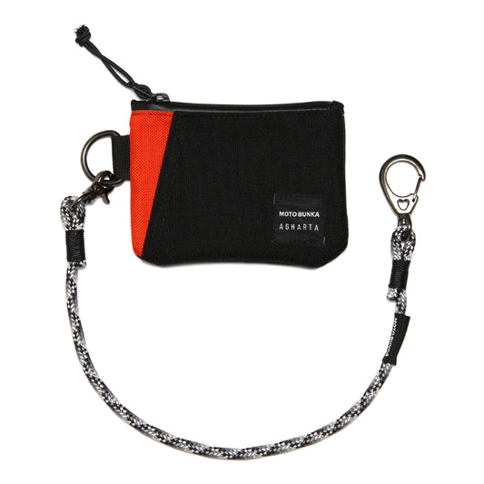 [Pre-order until April 24] MOTO-BUNKA X AGHARTA - Mini Wallet with Chain