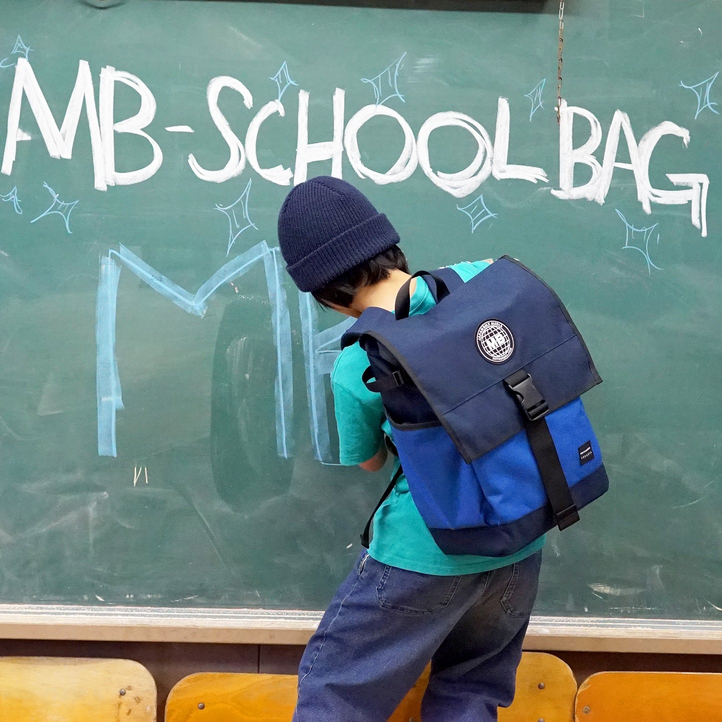【予約期間4月24日】MOTO-BUNKA X AGHARTA - ランドセル (School Bag)/2 Tone Blue