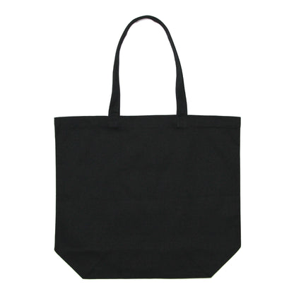 MOTO-BUNKA X BURN SLOW - Collab Text Logo Tote Bag/Black