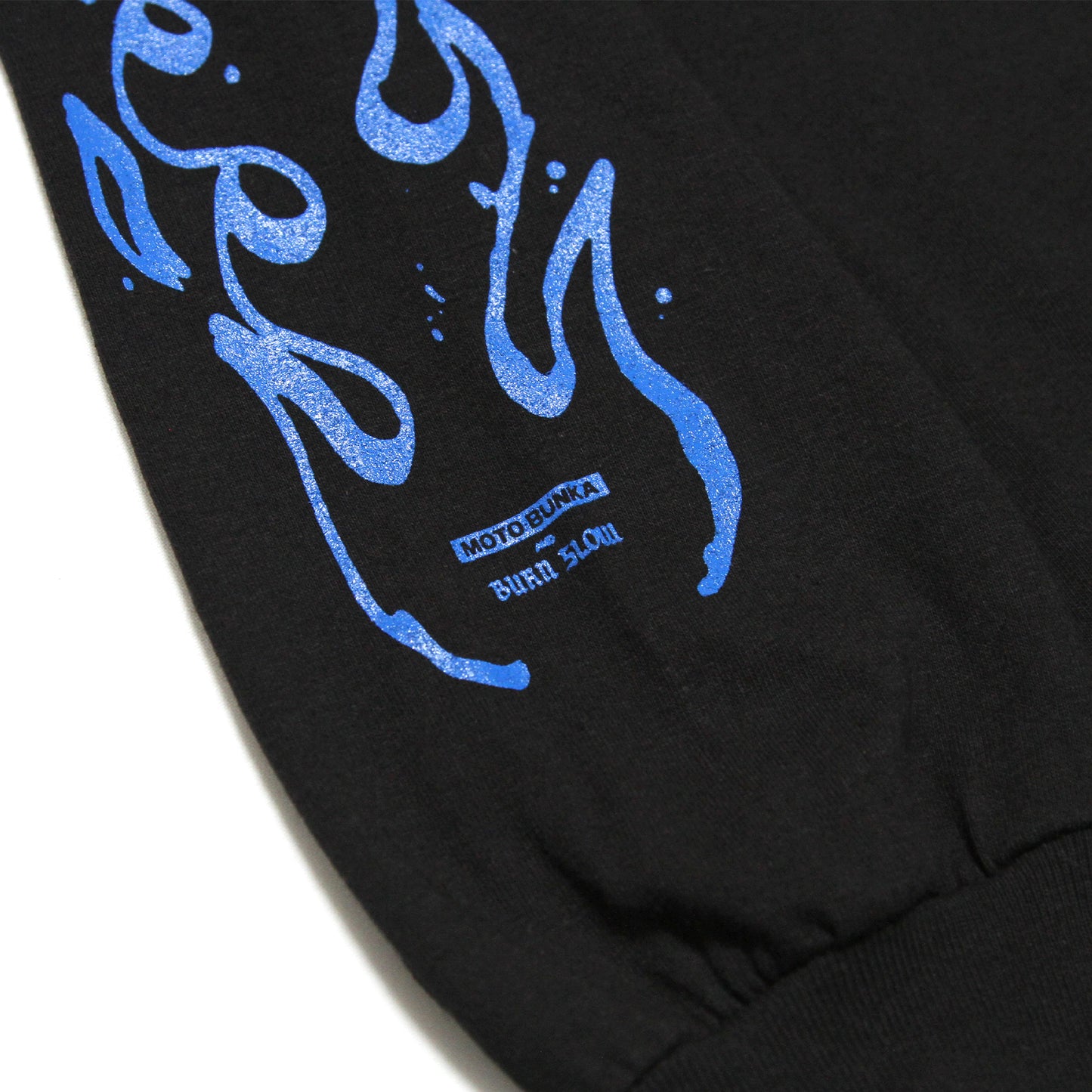 MOTO-BUNKA X BURN SLOW - I Love Japan Long Sleeve T-Shirt/Black