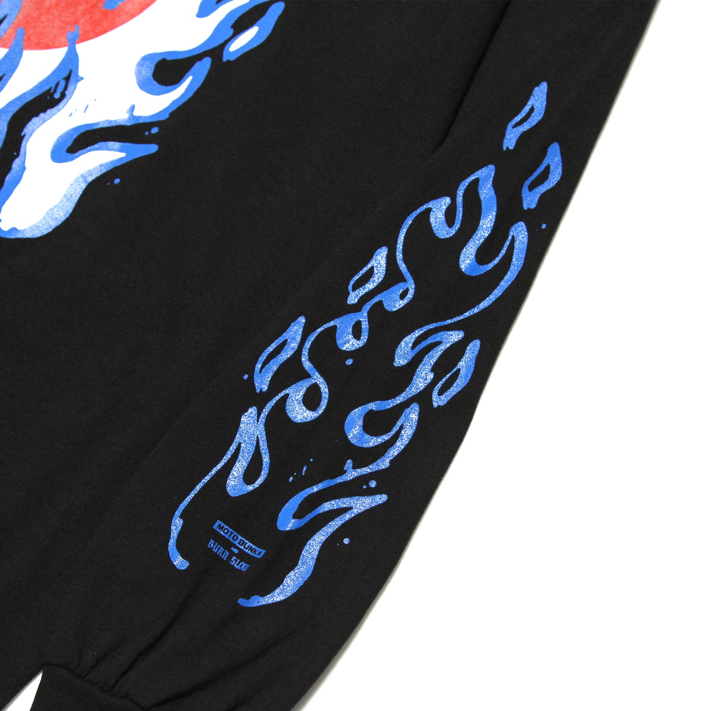 MOTO-BUNKA X BURN SLOW - I Love Japan Long Sleeve T-Shirt/Black