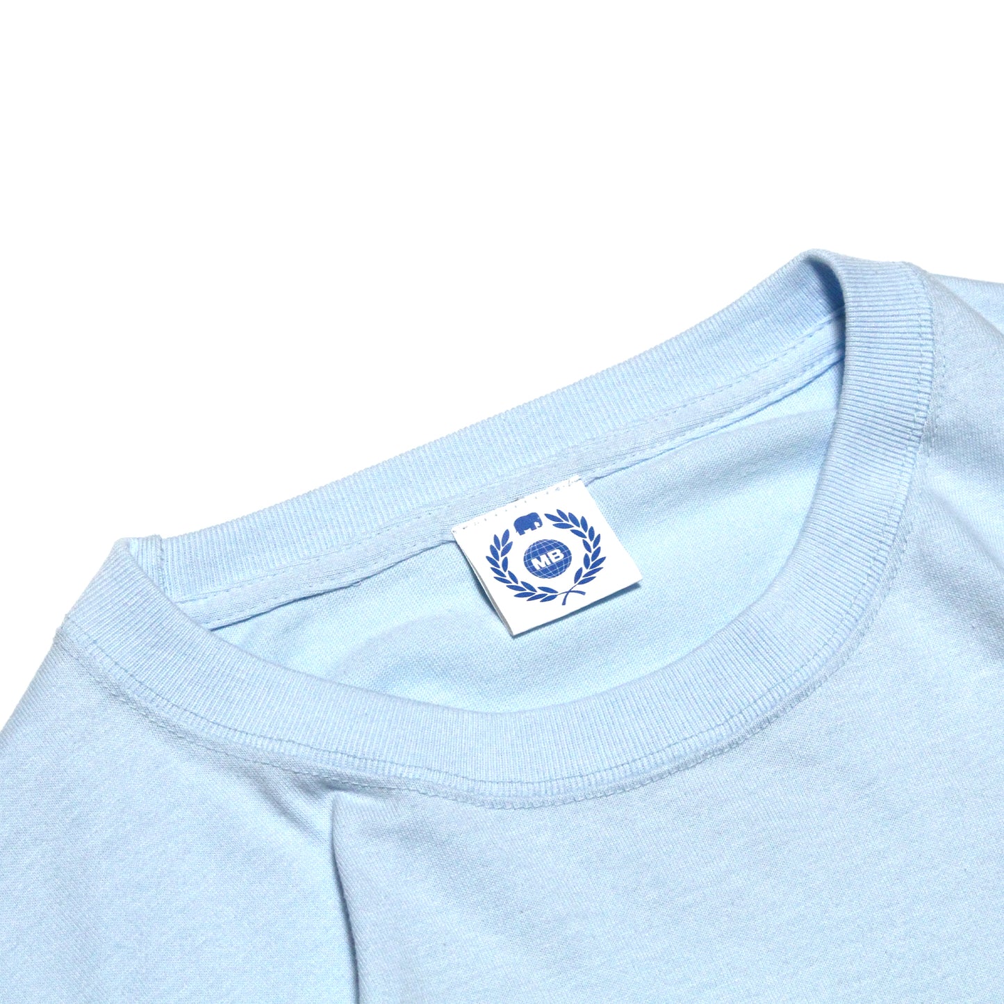 MOTO-BUNKA X FTL - Leaders Crest T-Shirt/Light Blue