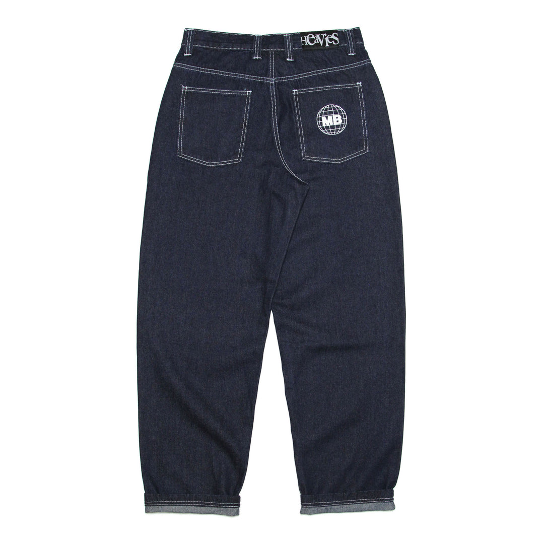 MOTO-BUNKA X HEAVIES - Collaboration Jeans/Deep Blue – RODI STORE 