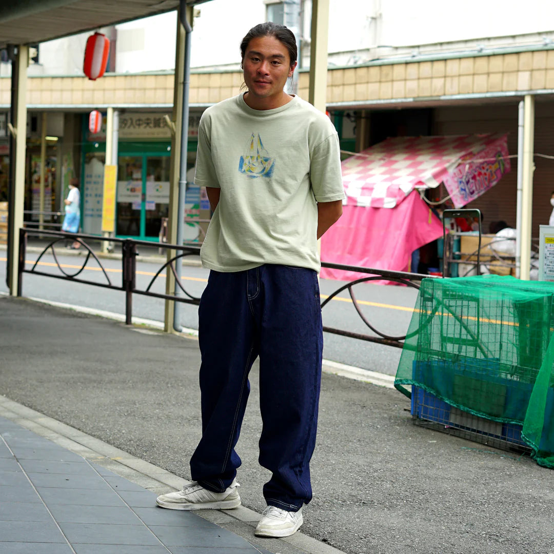 MOTO-BUNKA X HEAVIES - Collaboration Jeans - V2/Deep Blue