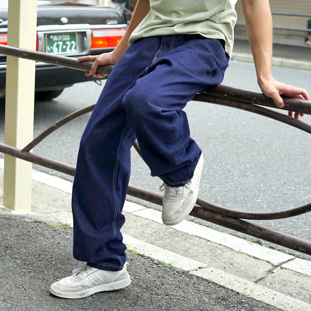 MOTO-BUNKA X HEAVIES - Collaboration Jeans - V2/Deep Blue