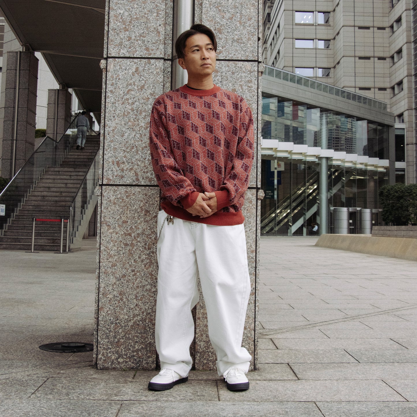 MOTO-BUNKA X HEAVIES - Collaboration Jeans - V2/White