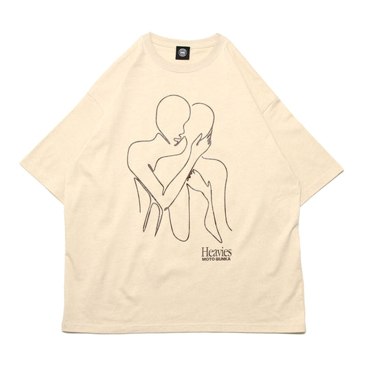 MOTO-BUNKA X HEAVIES - Embrace T-Shirt/Khaki