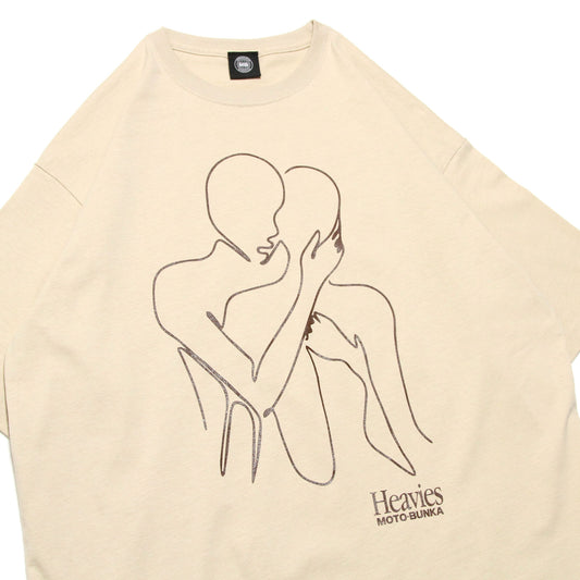 MOTO-BUNKA X HEAVIES - Embrace T-Shirt/Khaki