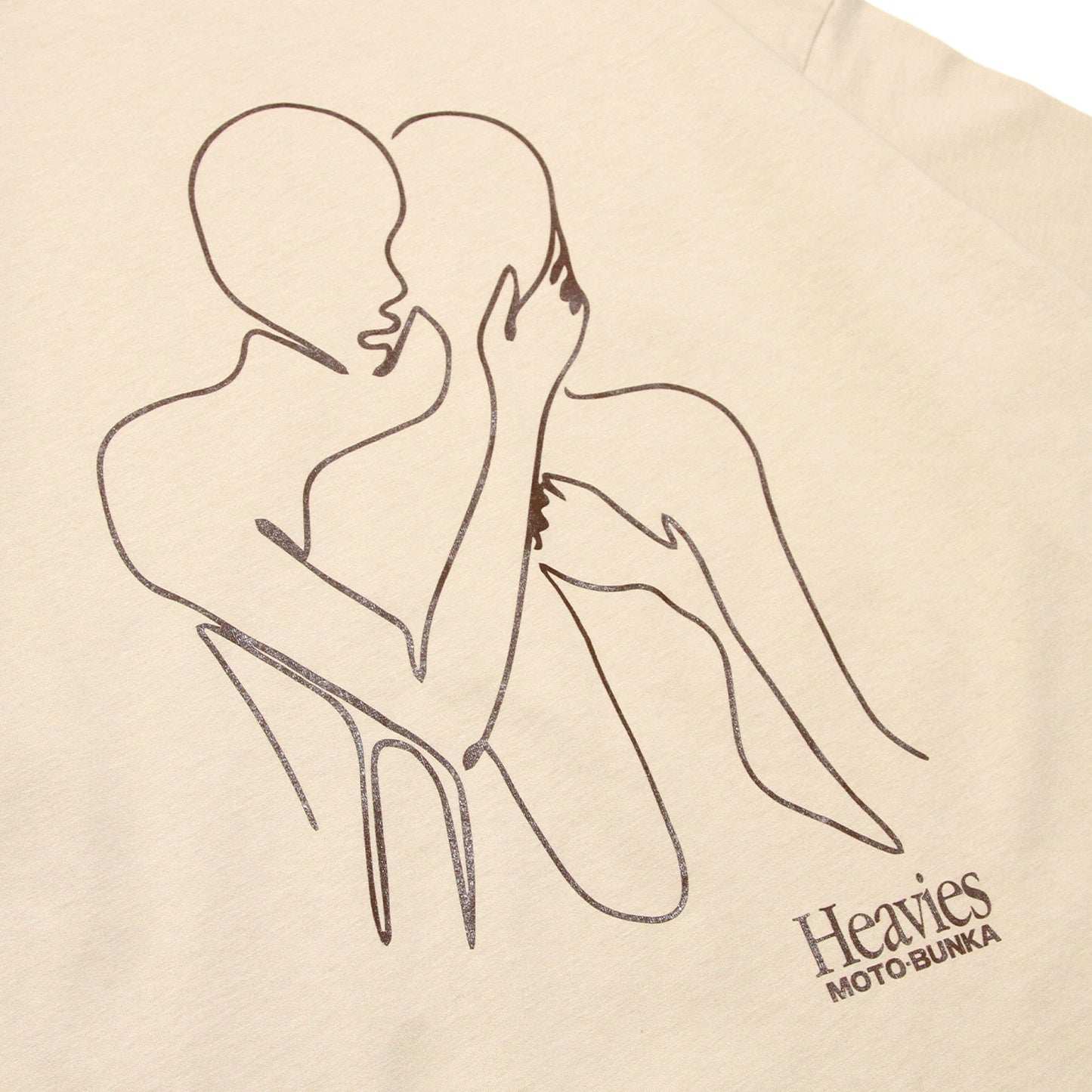 MOTO-BUNKA X HEAVIES - Embrace T-Shirt/Khaki