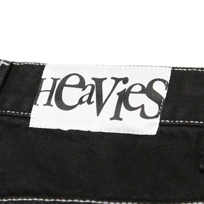 MOTO-BUNKA X HEAVIES - Explosion Denim Shorts