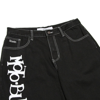 MOTO-BUNKA X HEAVIES - Explosion Denim Shorts