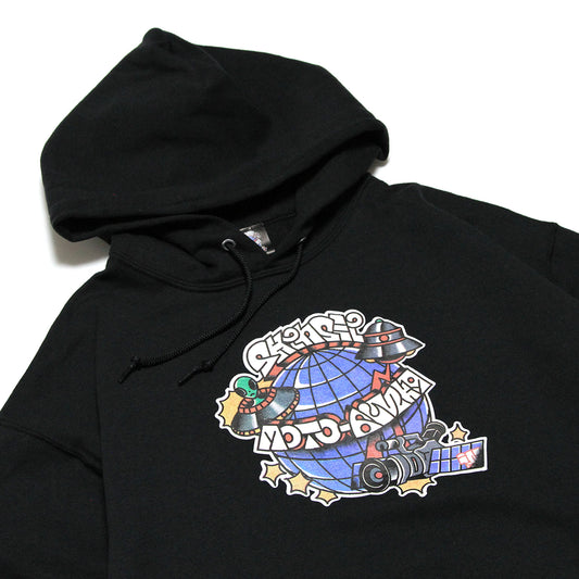 MOTO-BUNKA X SHINSEI20S - MOTO-SEI Hoodie/Black