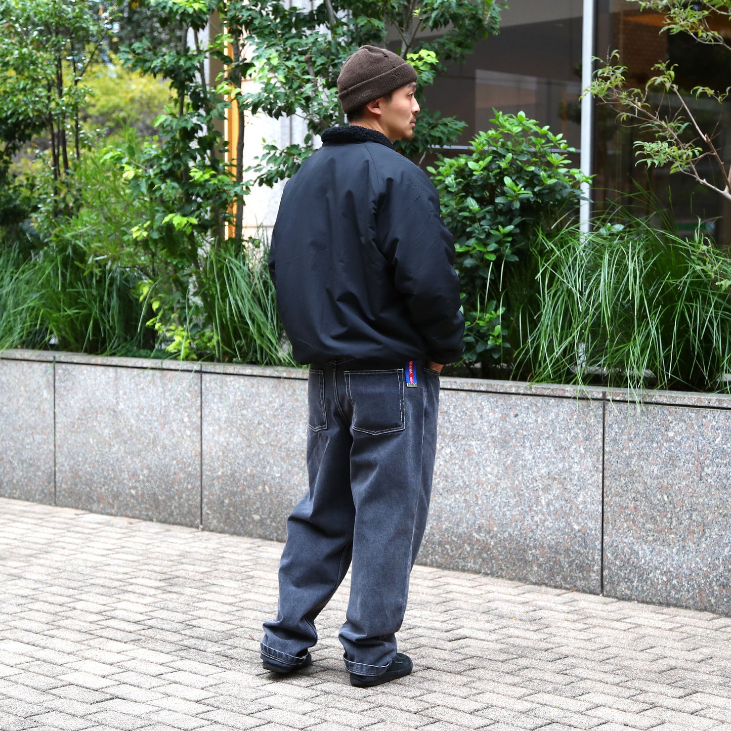 MOTO-BUNKA  - City Mark Boa Jacket/Black