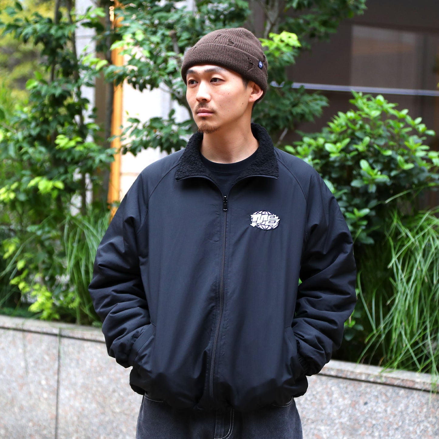 MOTO-BUNKA  - City Mark Boa Jacket/Black