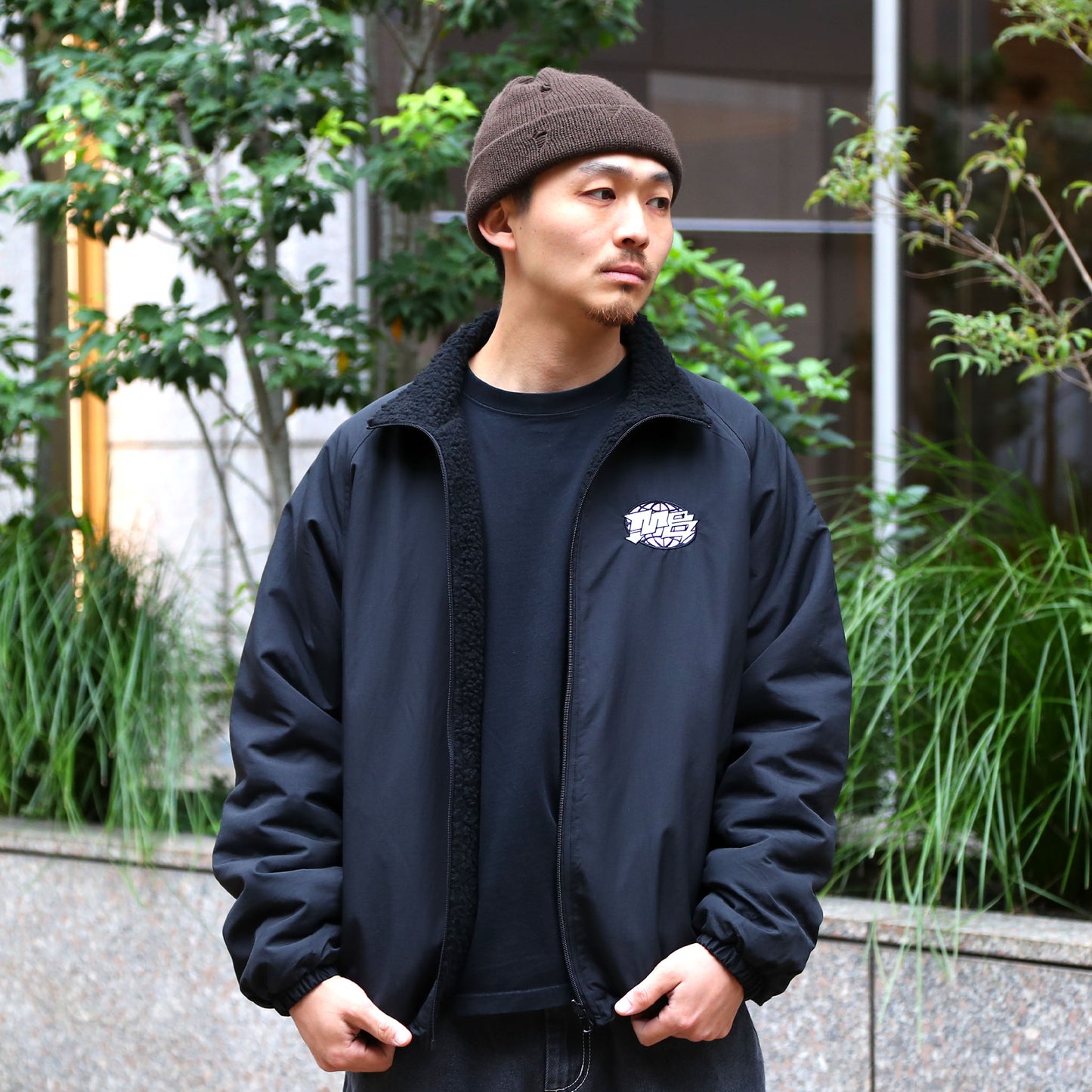 MOTO-BUNKA  - City Mark Boa Jacket/Black