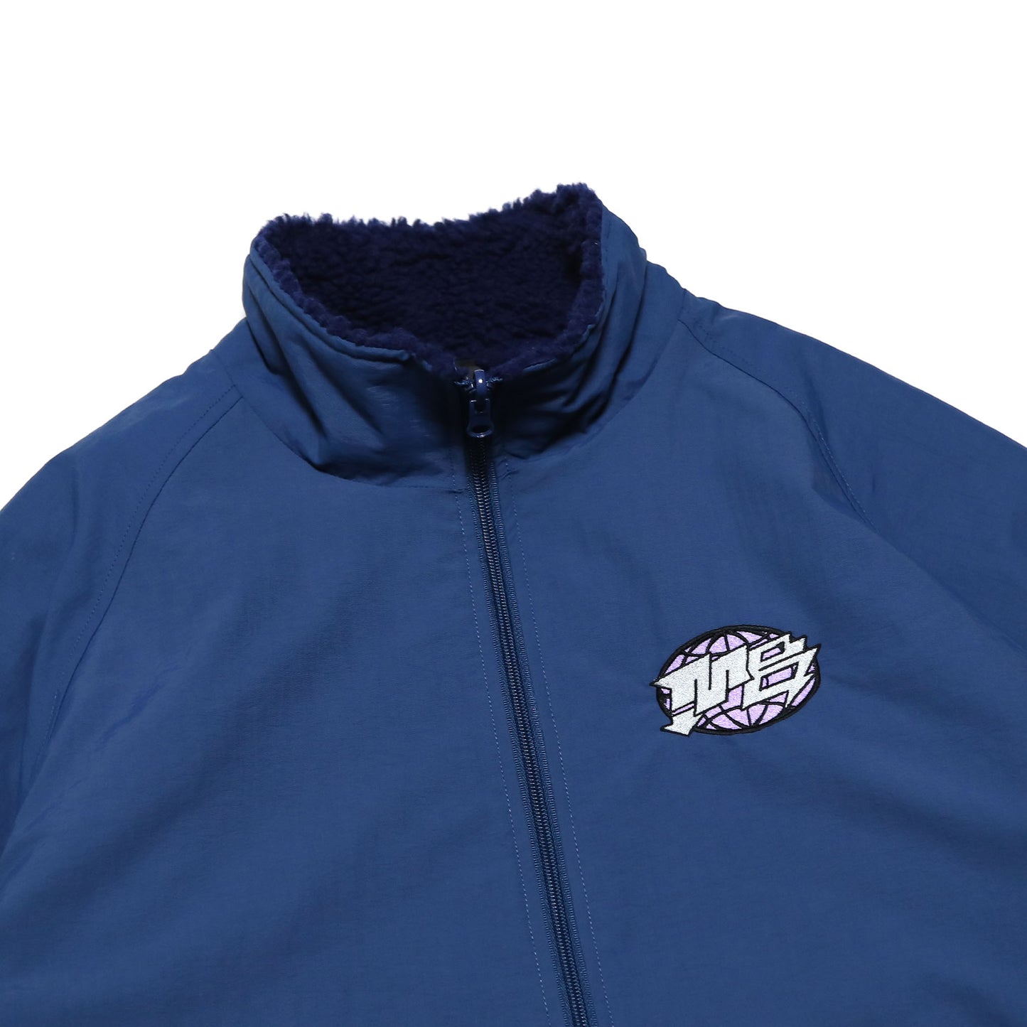 MOTO-BUNKA  - City Mark Boa Jacket/Blue