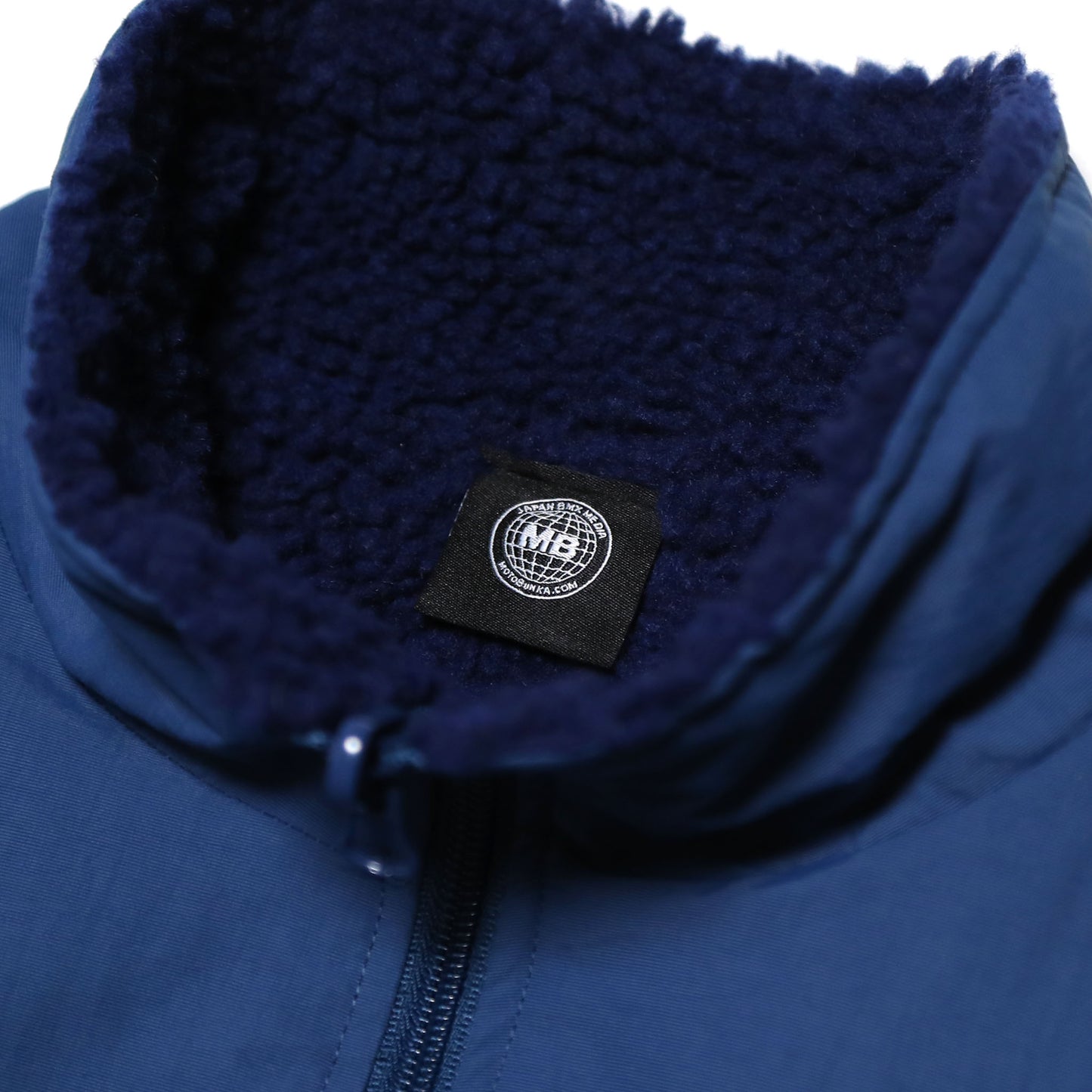 MOTO-BUNKA  - City Mark Boa Jacket/Blue
