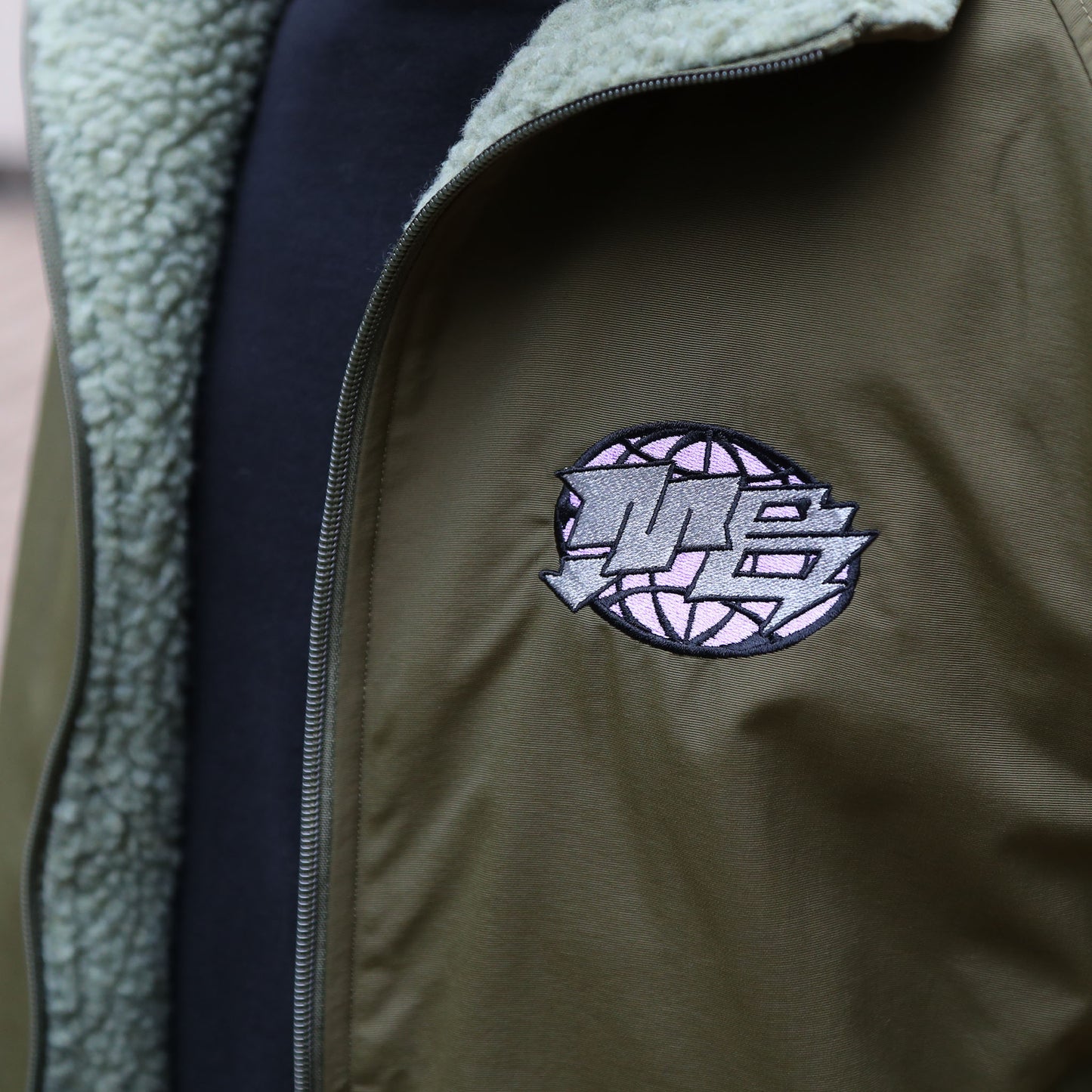 MOTO-BUNKA  - City Mark Boa Jacket/Olive