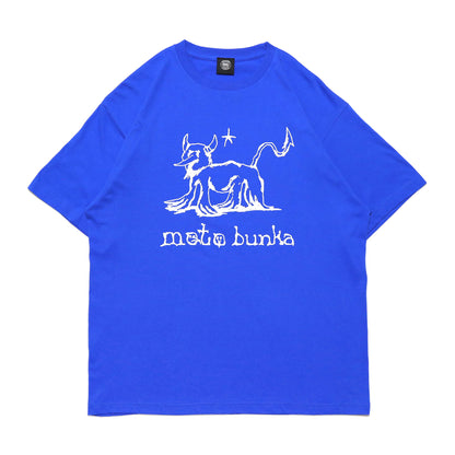 MOTO-BUNKA - Devil Dance T-Shirt/Blue & MOTO文化通信 Vol.3.5 Set