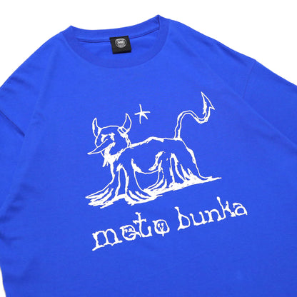 MOTO-BUNKA - Devil Dance T-Shirt/Blue & MOTO文化通信 Vol.3.5 Set