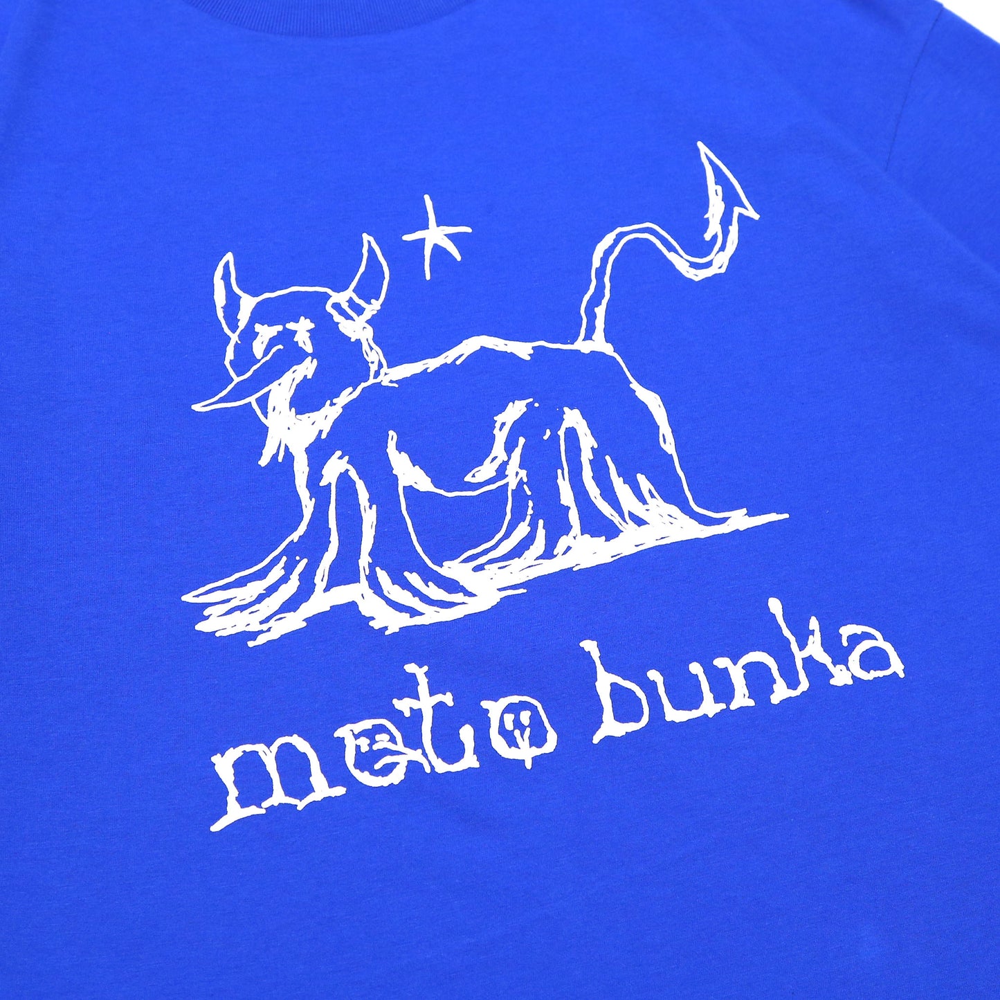 MOTO-BUNKA - Devil Dance T-Shirt/Blue & MOTO文化通信 Vol.3.5 Set