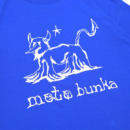 MOTO-BUNKA - Devil Dance T-Shirt/Blue & MOTO文化通信 Vol.3.5 Set