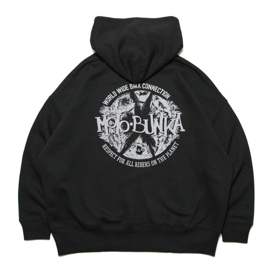 MOTO-BUNKA - Explosion Hoodie/Black