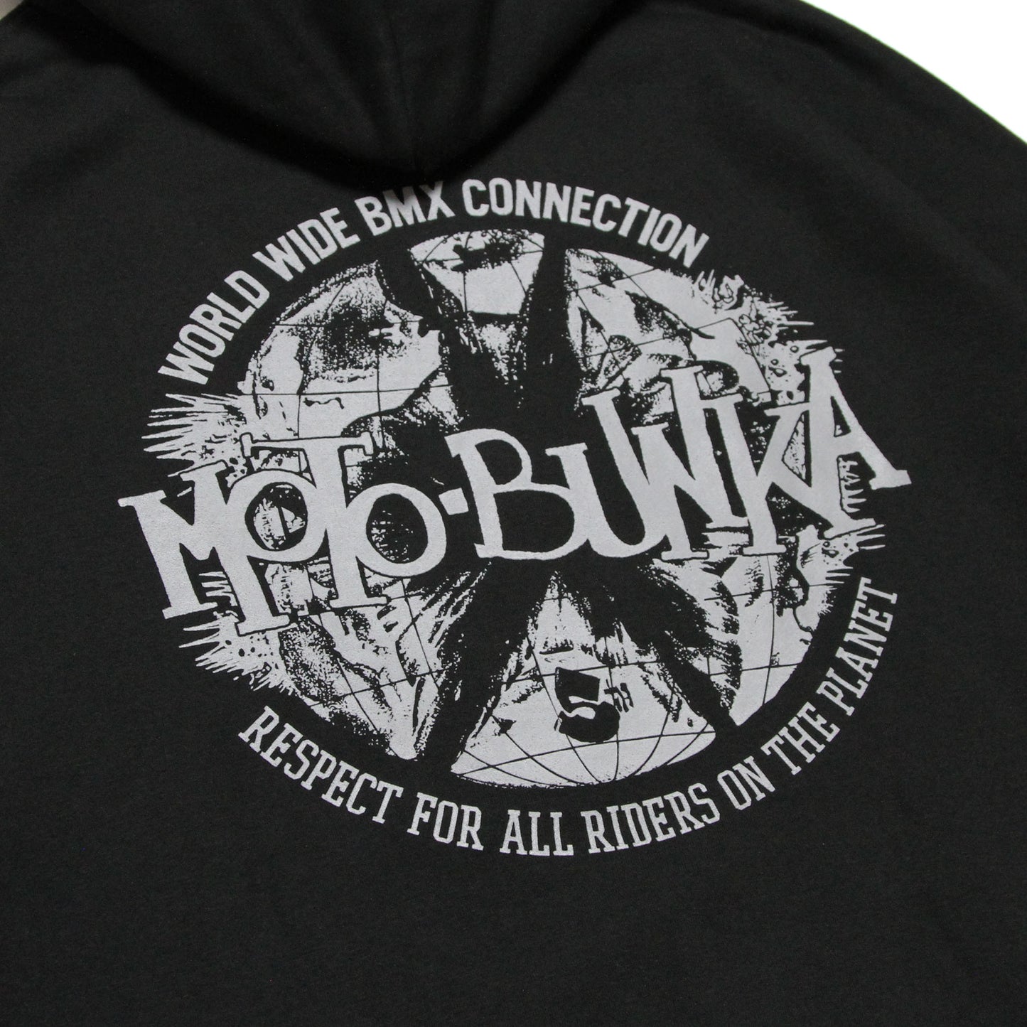 MOTO-BUNKA - Explosion Hoodie/Black