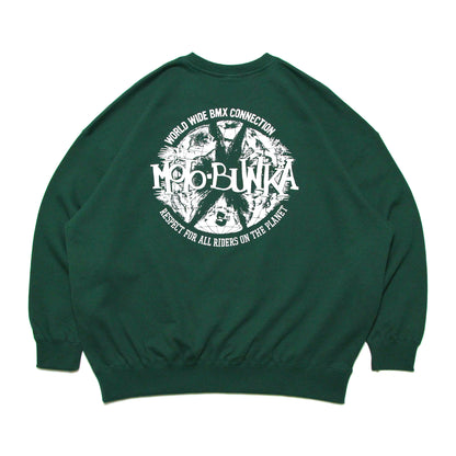 MOTO-BUNKA - Explosion Sweatshirt/Green